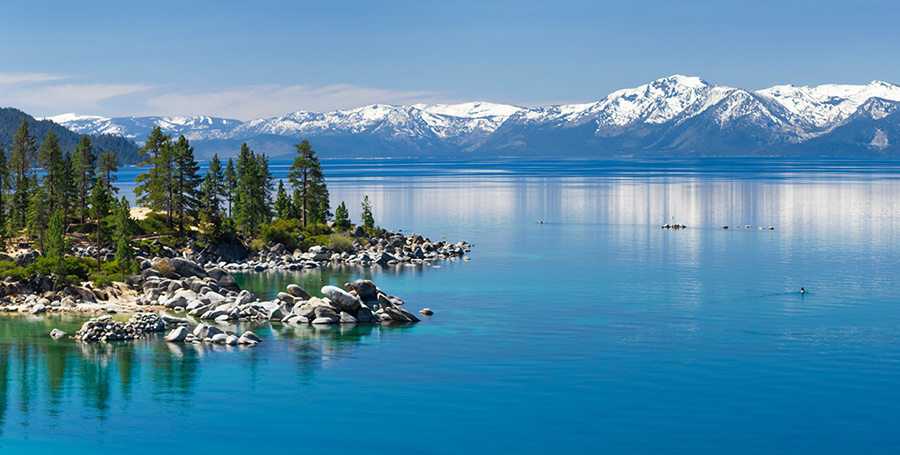 Paddle Boading Lake Tahoe